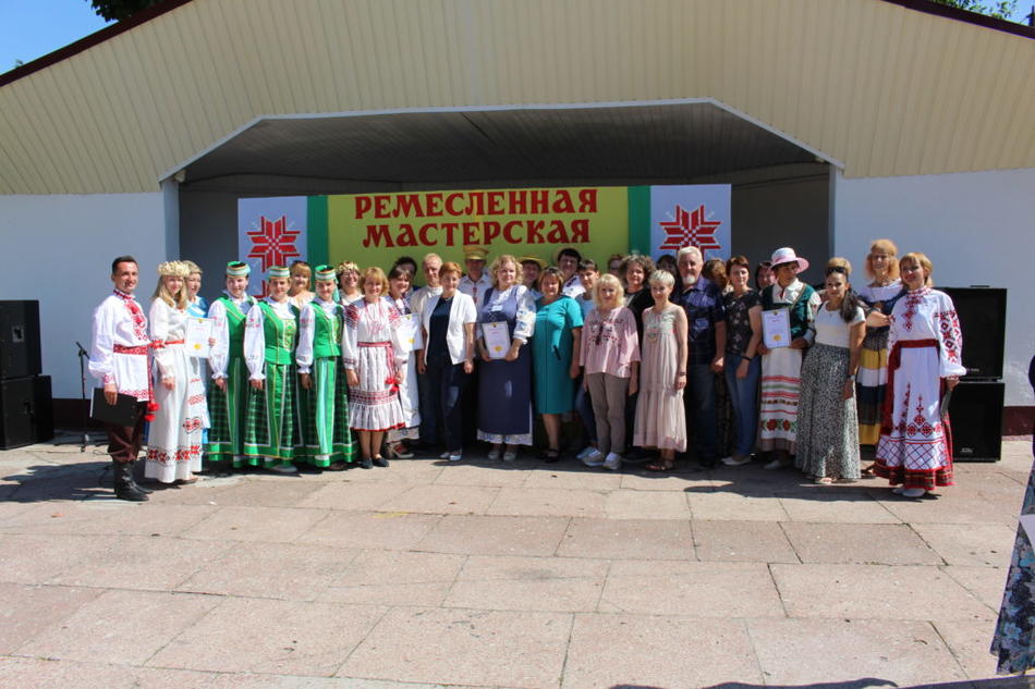II-й региональный фестиваль народных промыслов и ремесел «Ремесленная мастерская» в г.п. Краснополье
