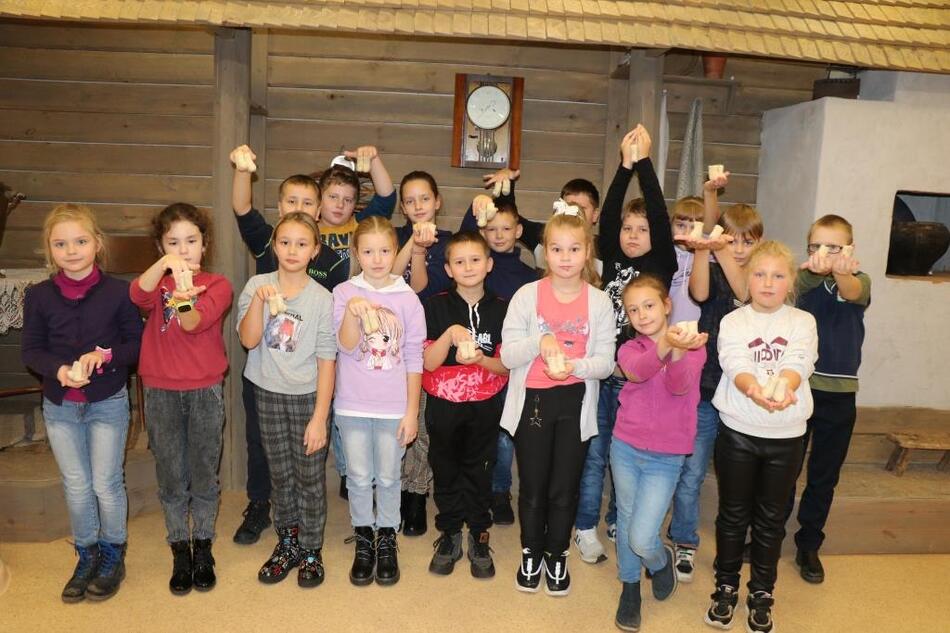 Экскурсия и мастер-класс для учащихся из г. Горки