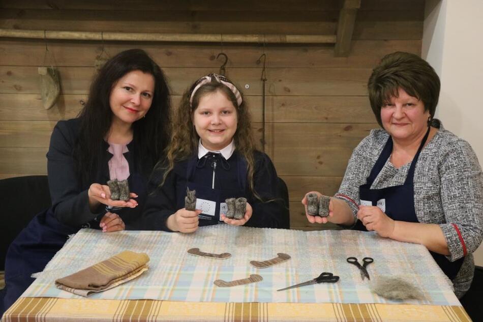 "Мастер-класс для гостей из Могилева"