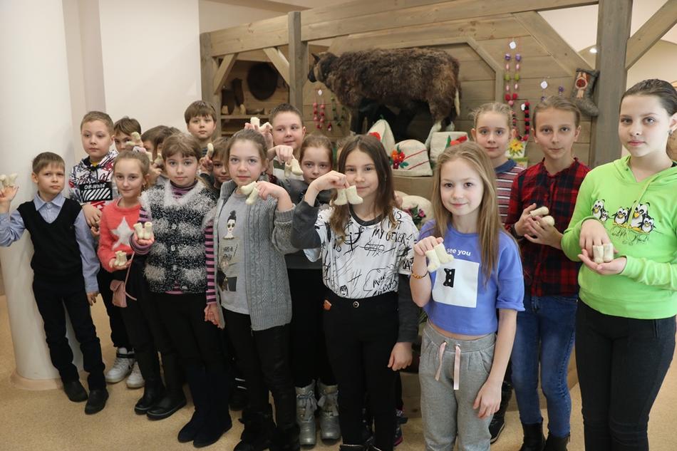 У нас в гостях школьники из г. Горки