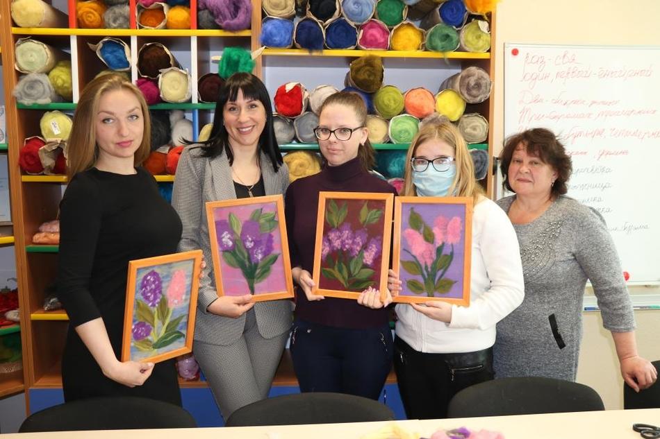 "Шерстяная акварель"